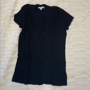 James Perse black v neck t-shirt